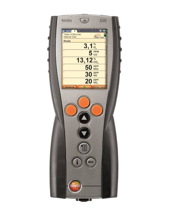 testo 350 - Control Unit for exhaust gas analysis systems