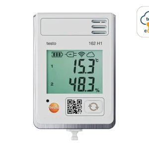 testo 162 H1 - Online data logger with display and integrated temperature and humidity sensor
